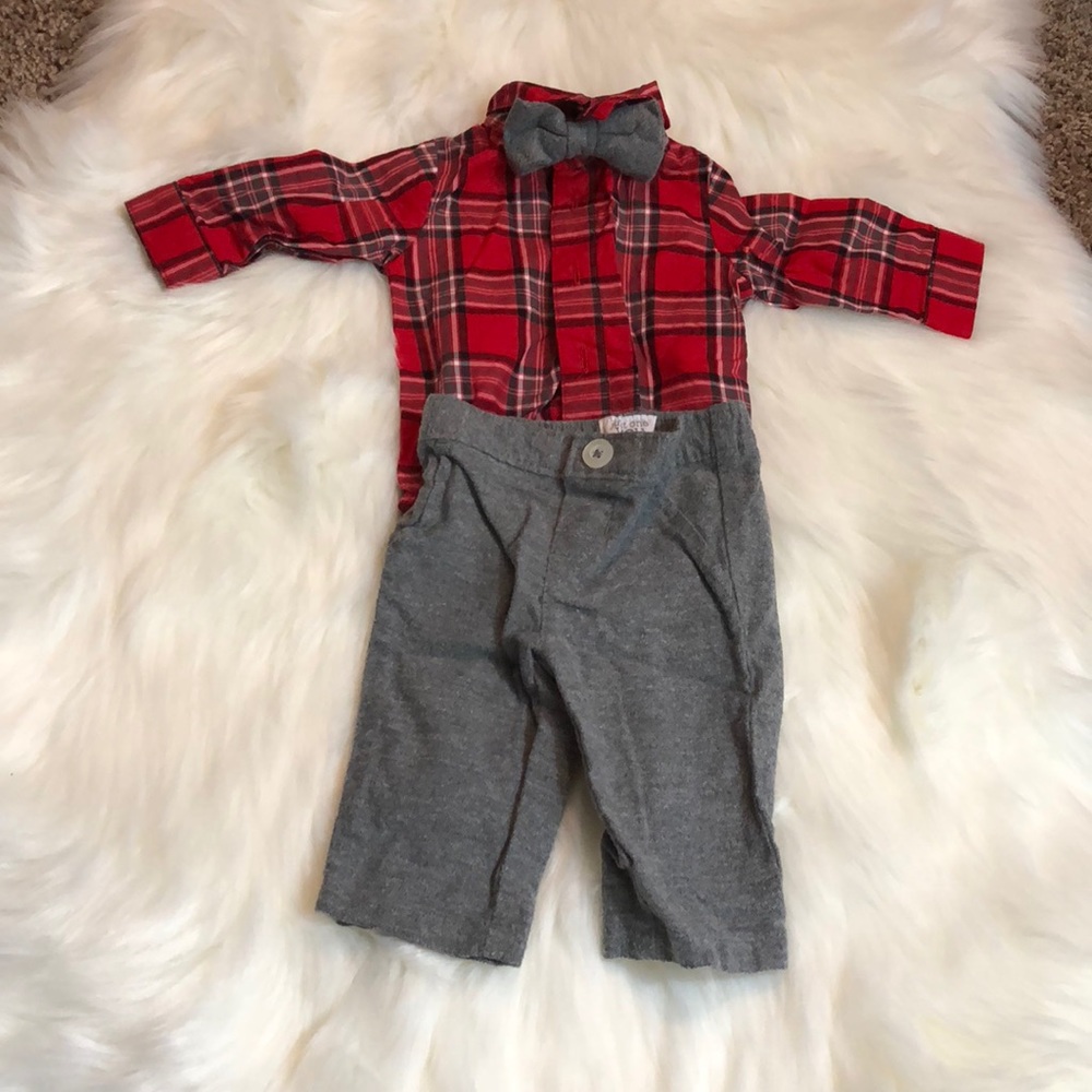 ‼️Reduced ‼️ Caters bow tie newborn set